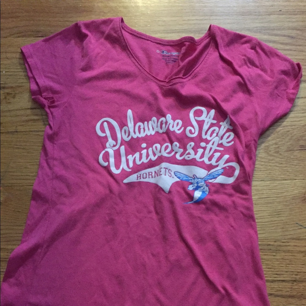 pink shirt